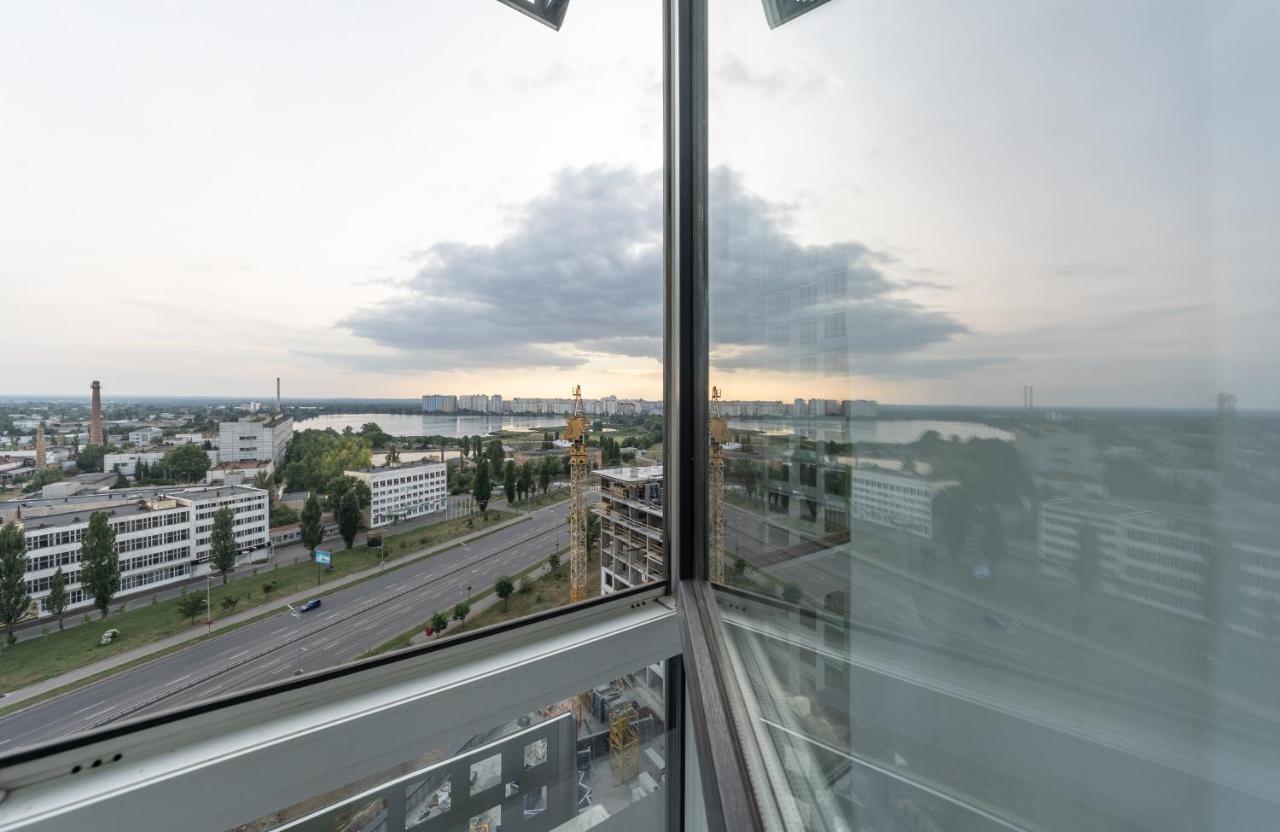 Flatrent Olympic Park, Метро Бориспільська Поруч! Kiev Bagian luar foto